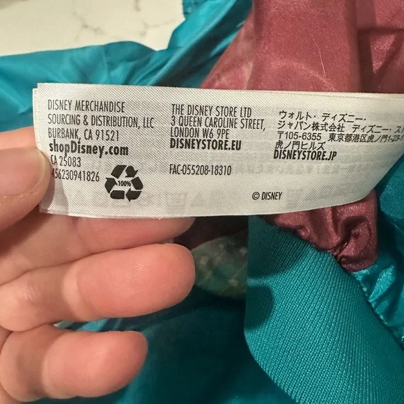 Disney Princess Jasmine Bomber Jacket-Size Large - Picture 6 of 7